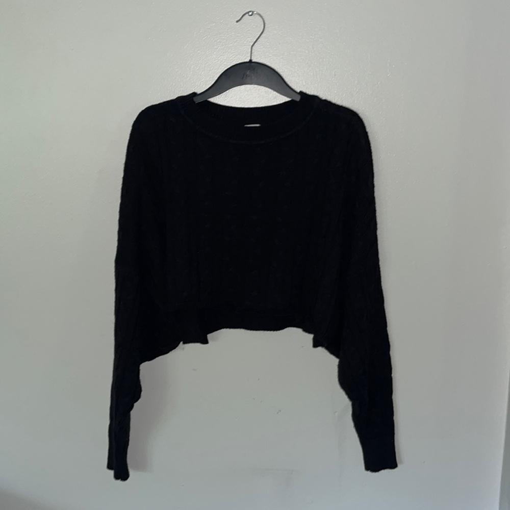 Crop sweater
